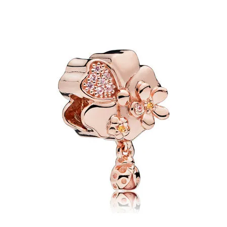 moderne lovepod pandora rose anheng med klare cubic zirconia 787026npr
