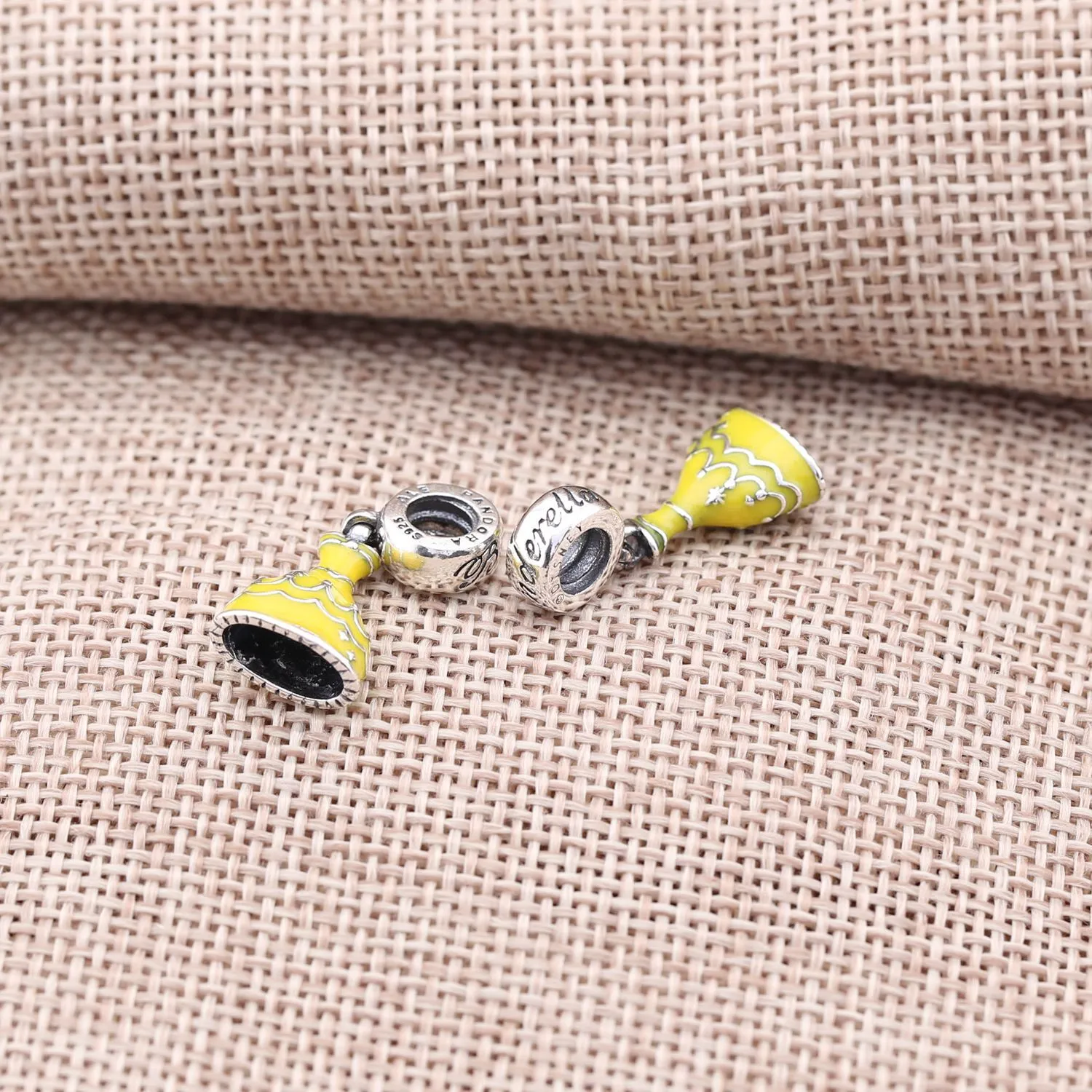 Moderne LovePod PANDORA Rose anheng med klare cubic zirconia - 791576ENMX