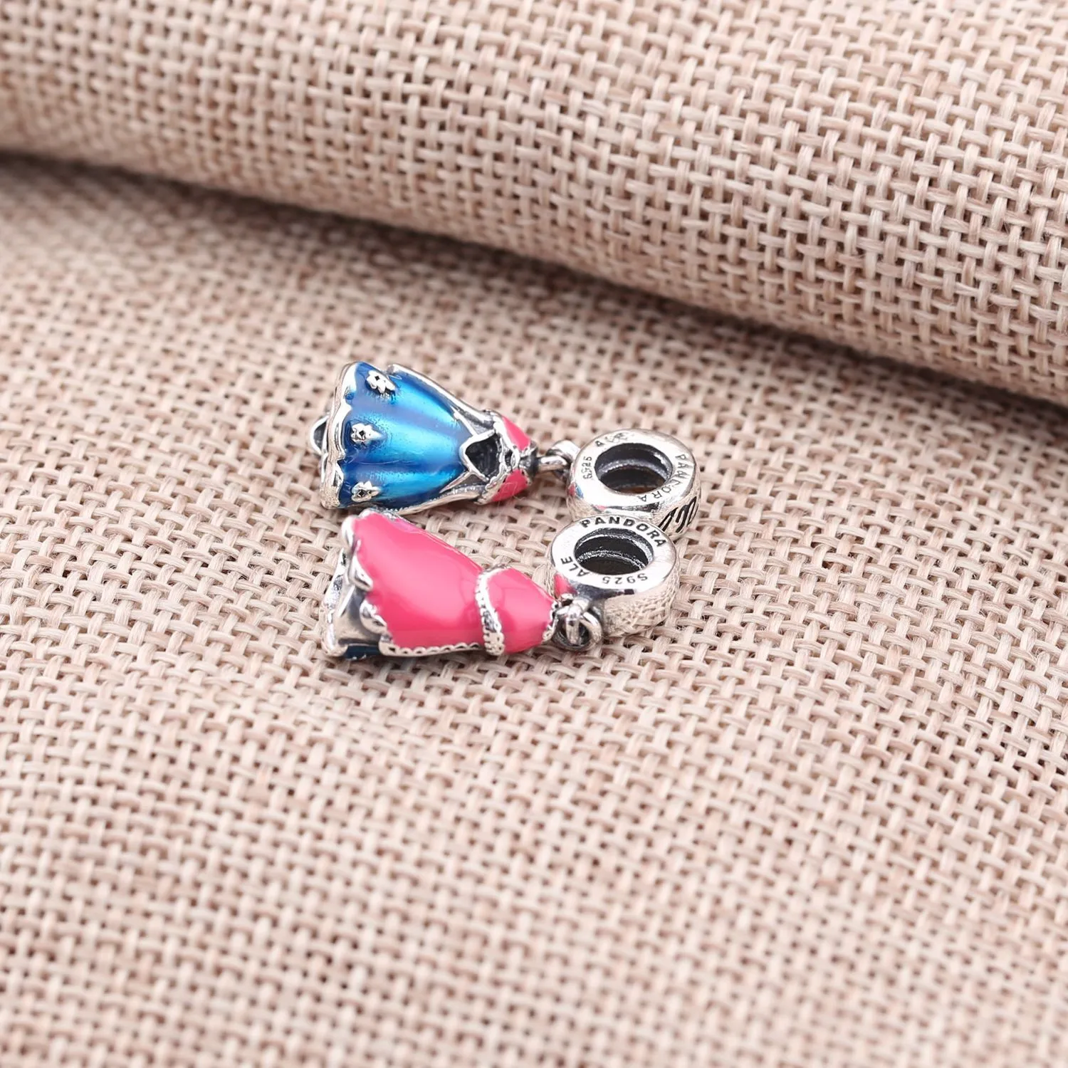 Moderne LovePod PANDORA Rose anheng med klare cubic zirconia - 791591ENMX