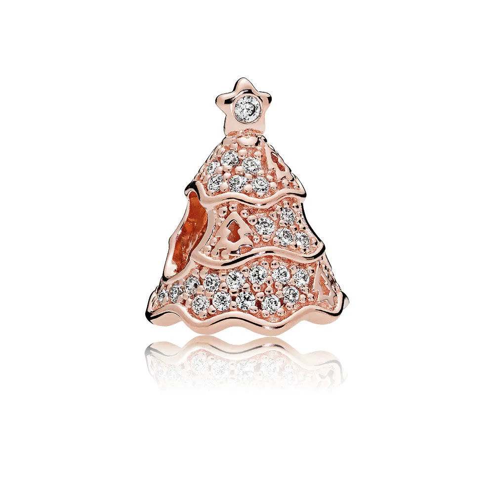 pandora blinkende juletre charm 781765cz