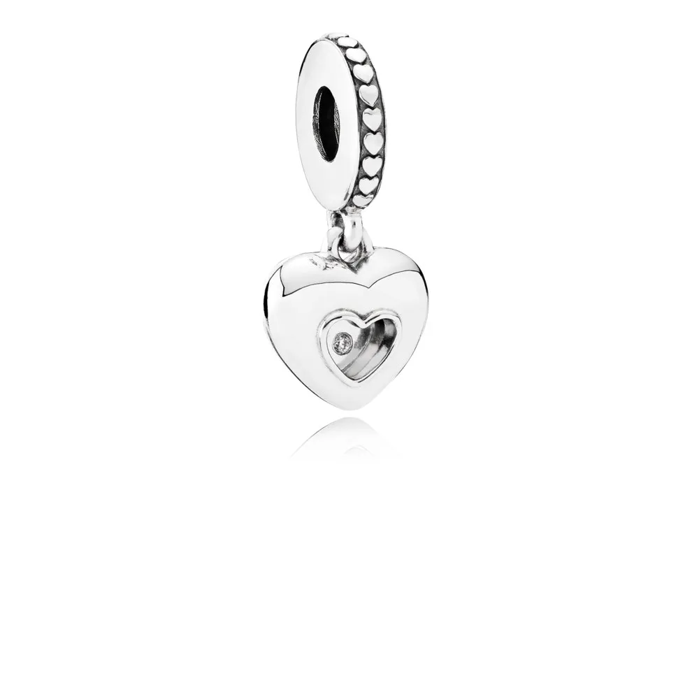 pandora club hengende charm 2017 001ct tw hvs diamond 792092d