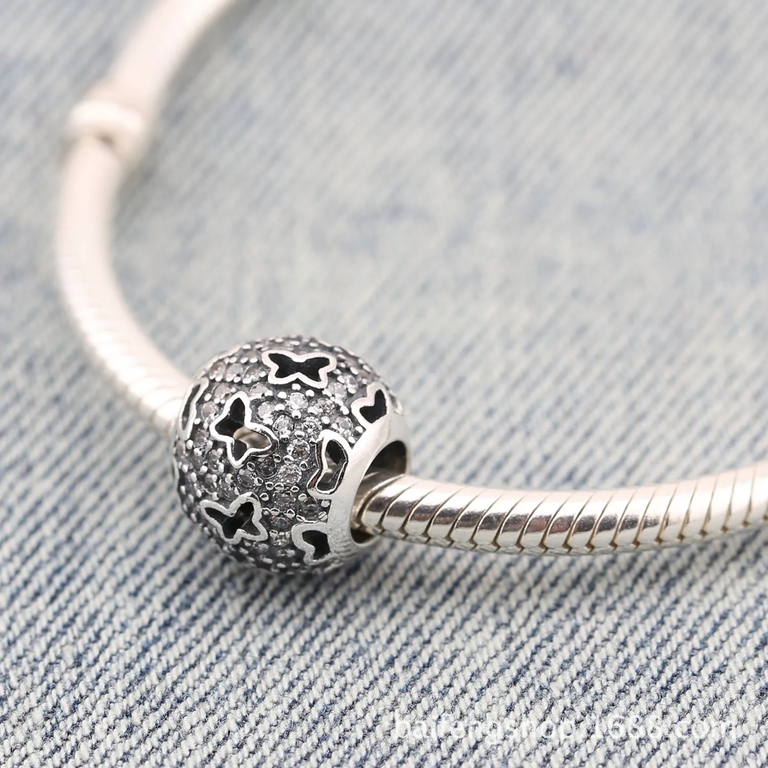 Pandora Fluttering Butterflies Charm - 791482CZ
