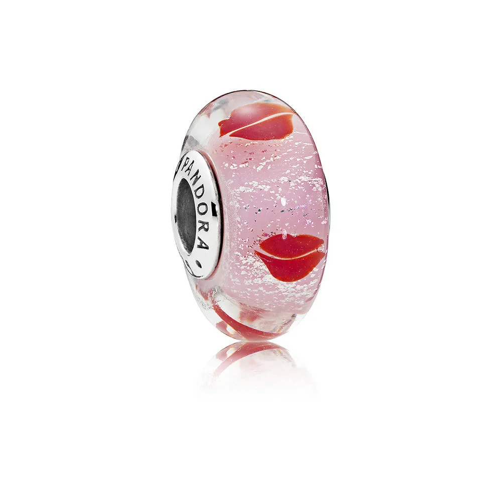 Pandora Kisses All Around Glass Charm - 796598