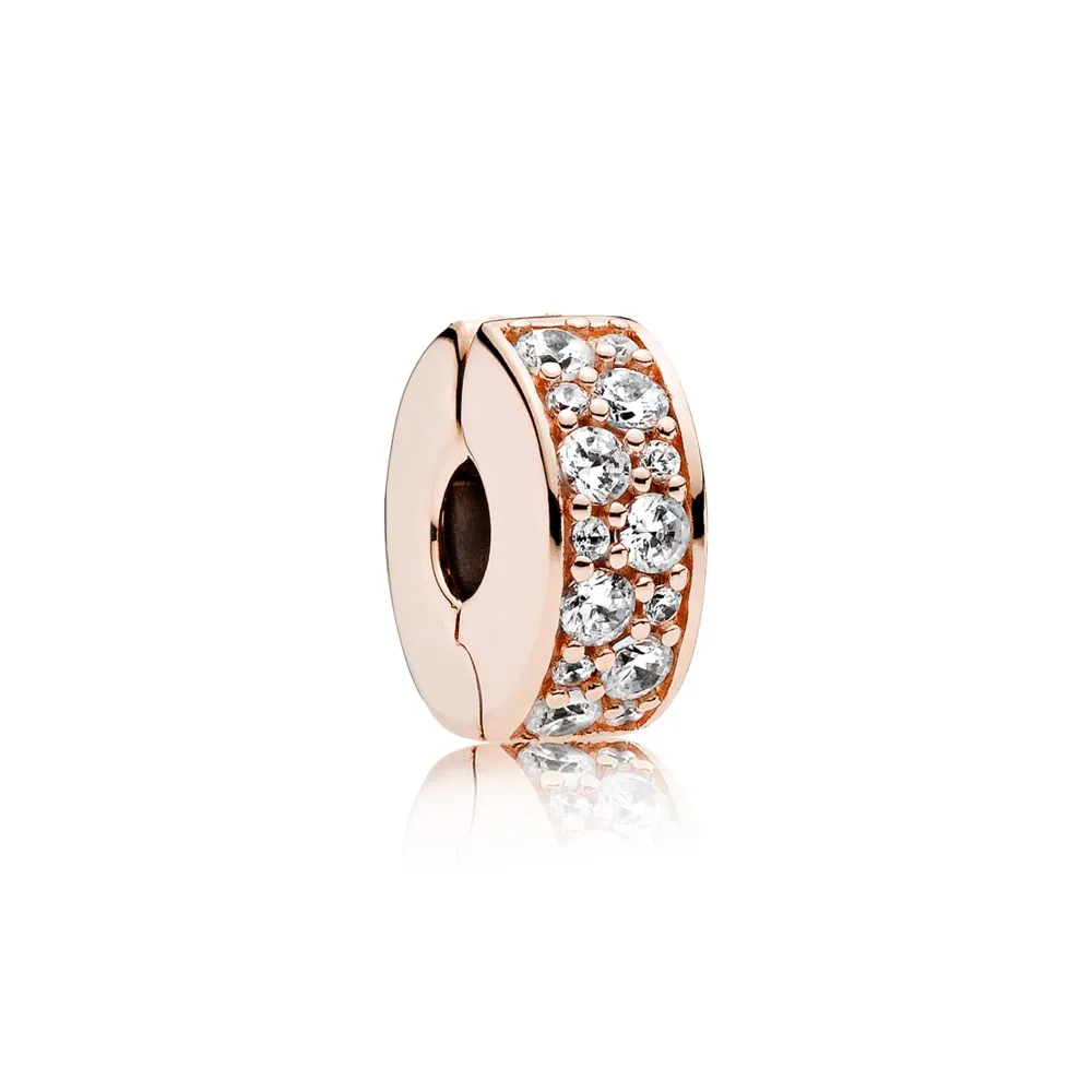 pandora klar pavé klemmecharm 781817cz
