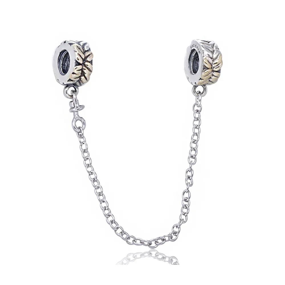 pandora leaf safety chain pa0005 1