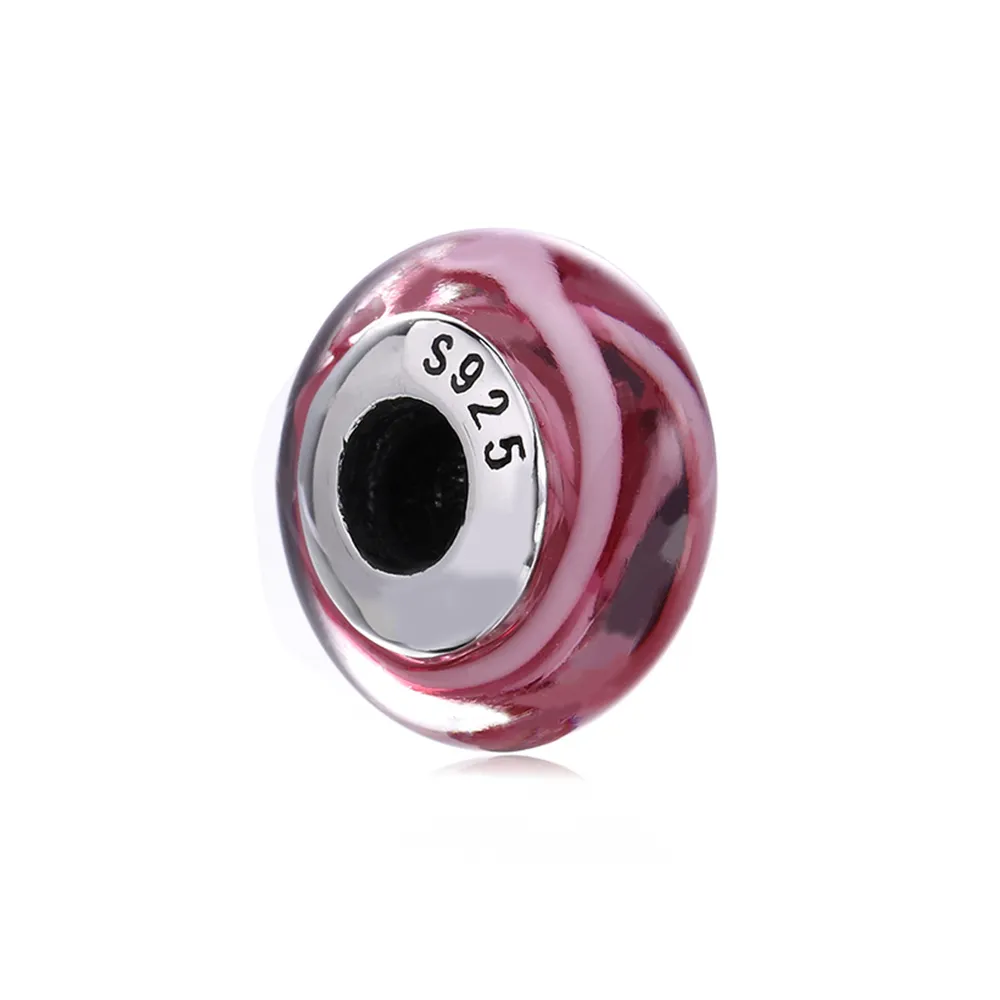 pandora murano sjarme i rosa glass pl00068 1