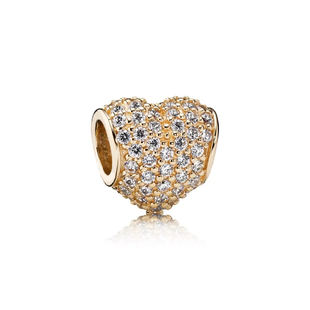 pandora pavé heart charm 750828cz