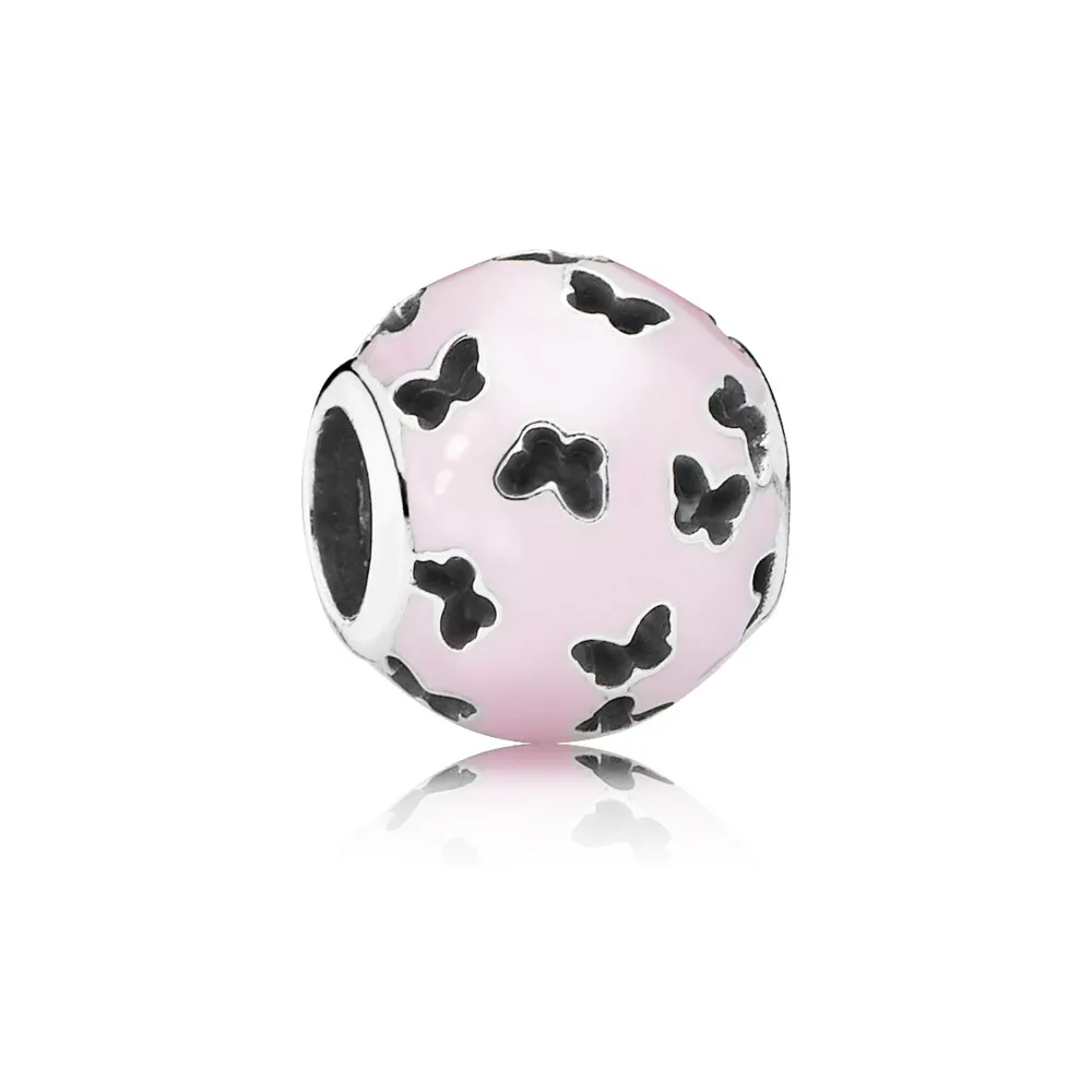Pandora Rosa flagrende sommerfugler, charm - 791483EN68