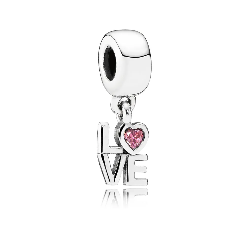 Pandora Rosa LOVE, hengende charm - 791253CZS