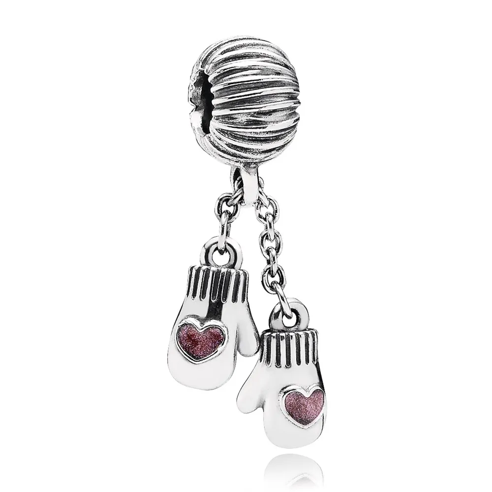 Pandora Rosa ullvotter, hengende charm - 791181EN46