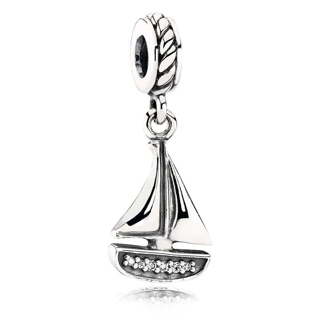 pandora seilbåt hengende charm 791138cz