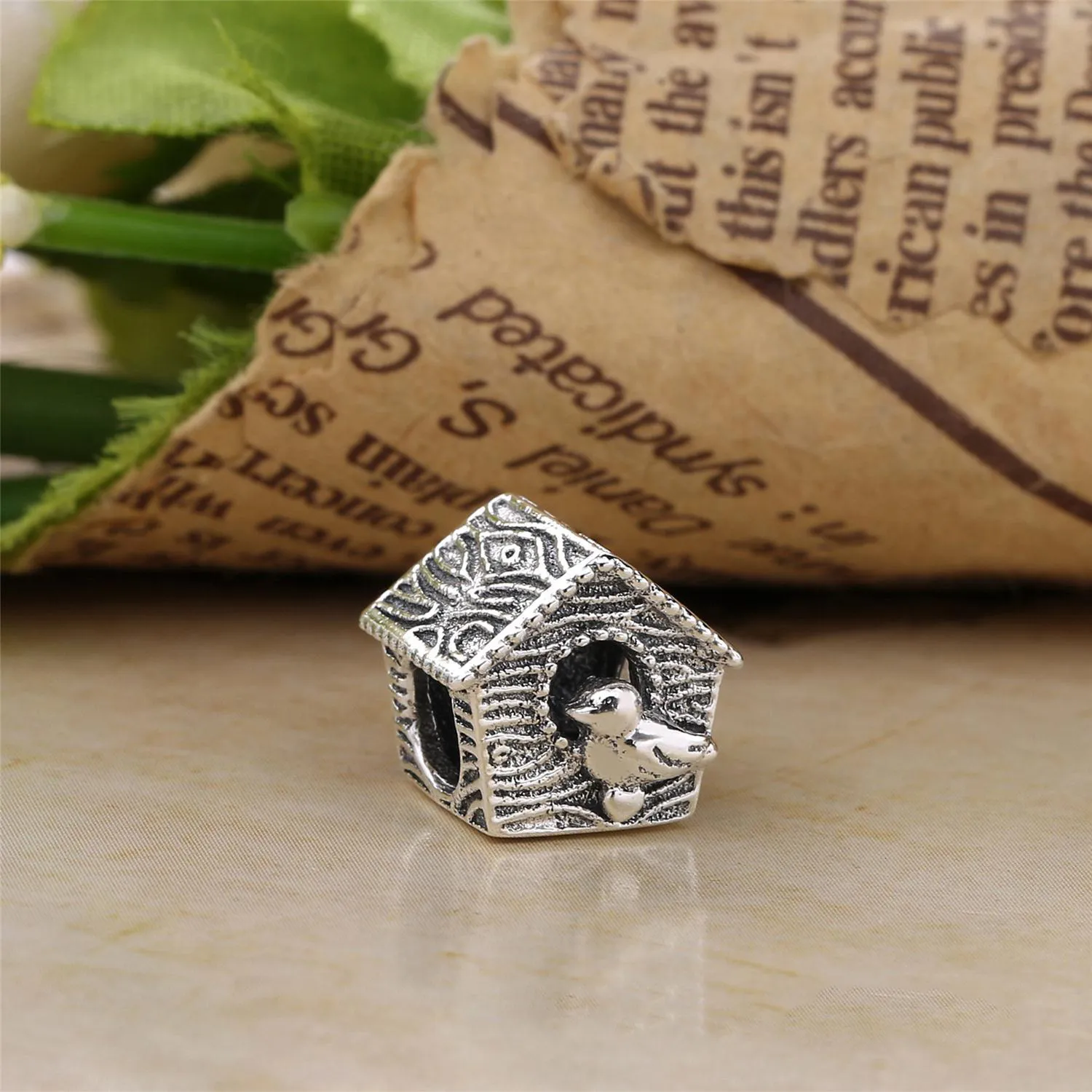 Pandora Vårens fuglehus Charm - 797045