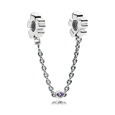 pandora wildflower meadow safety chain 797090nrp