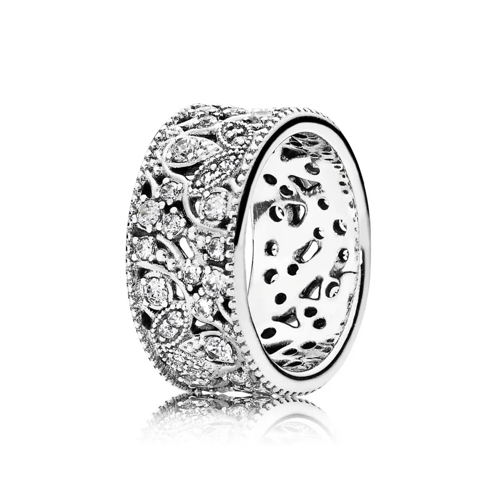 pandora shimmering leaves 190965cz
