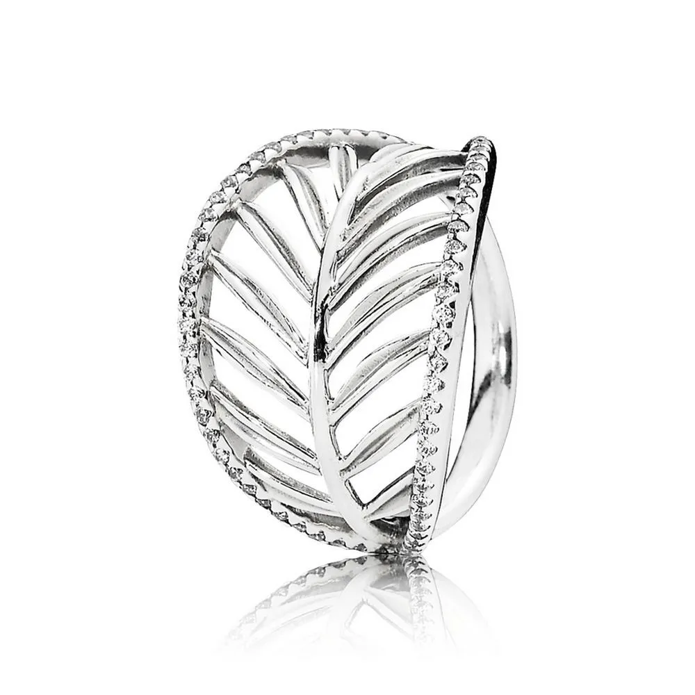 pandora tropisk palme ring 190952cz