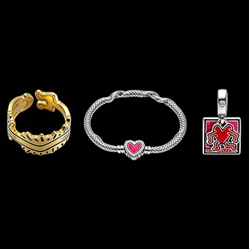 (bilde for) Keith Haring™ x Pandora