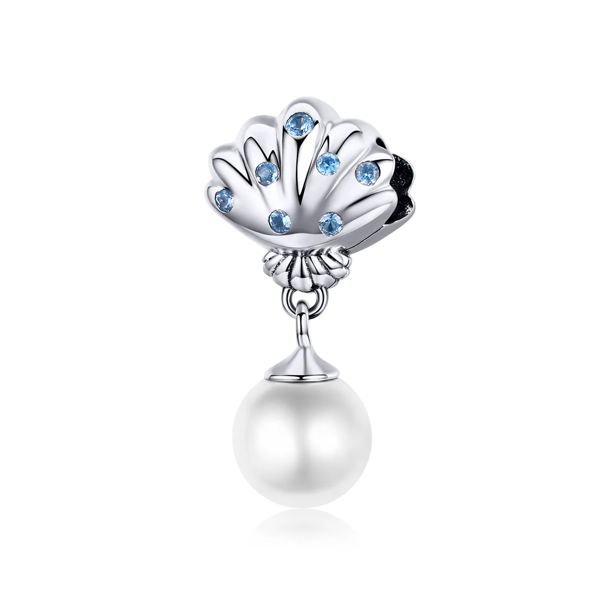 pandora style silver cherish happiness dingle charm scc1155