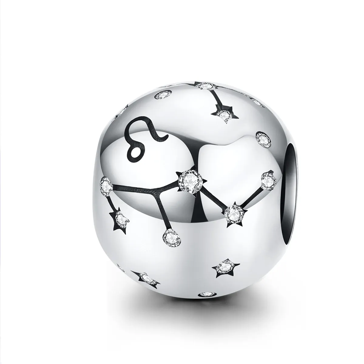 pandora style sølv leo charm scc1218 5