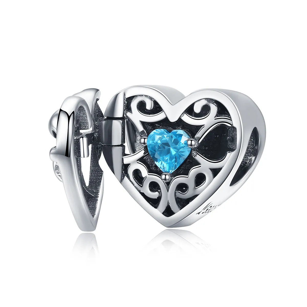 Pandora Style Sølv Mystical Stone Charm - SCC1053