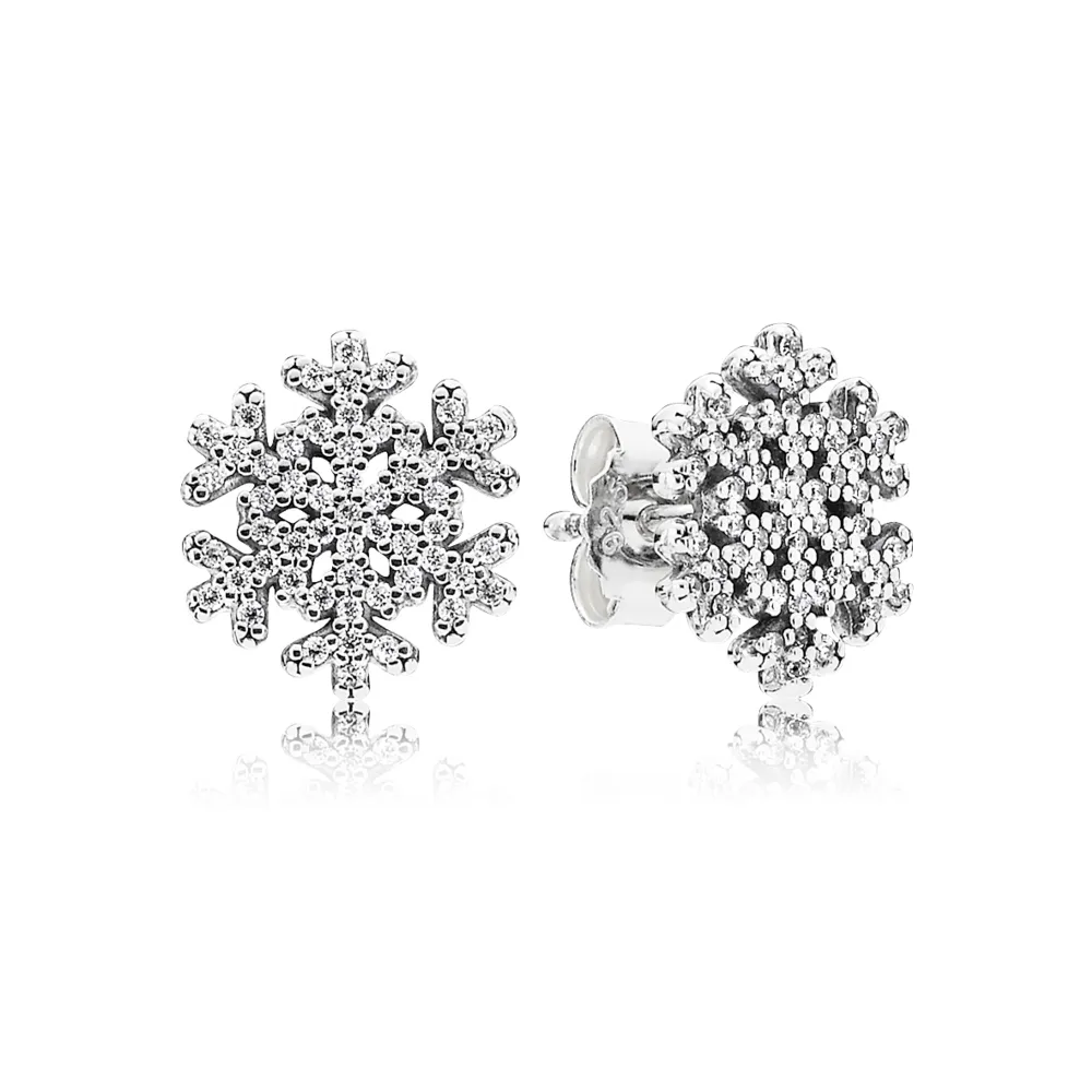 pandora sparkling snowflakes 290589cz