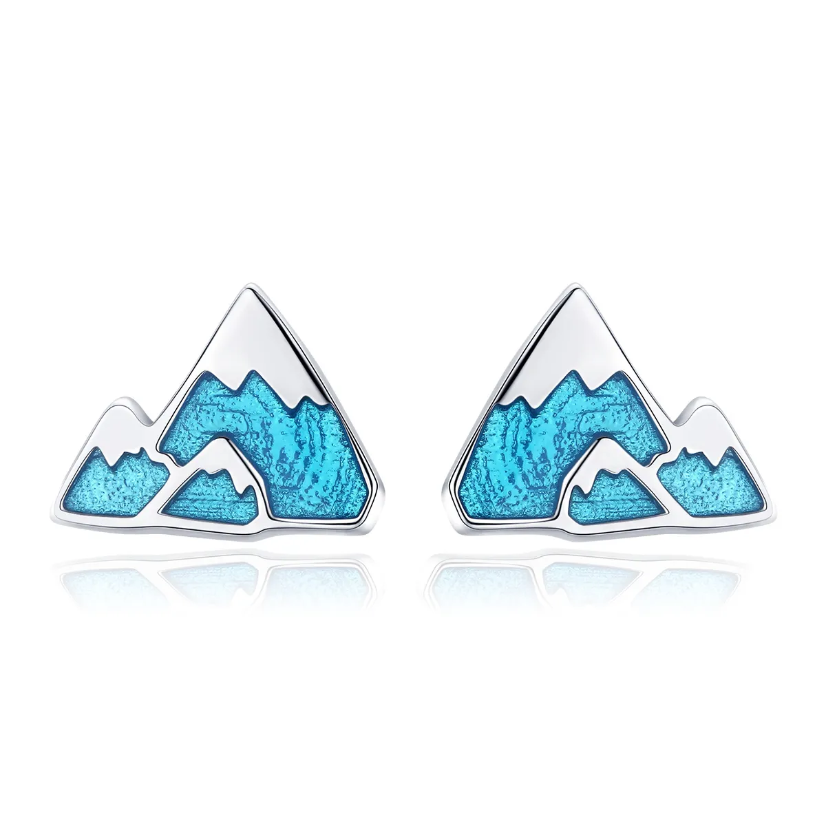 Pandora Style Sølv unike Iceberg Stud øredobber - SCE475