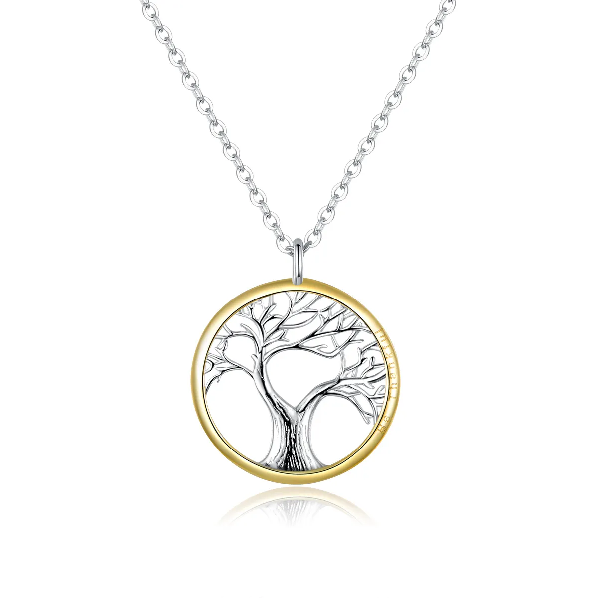 Pandora Style Silver Tree of Life Halskjede - SCN367