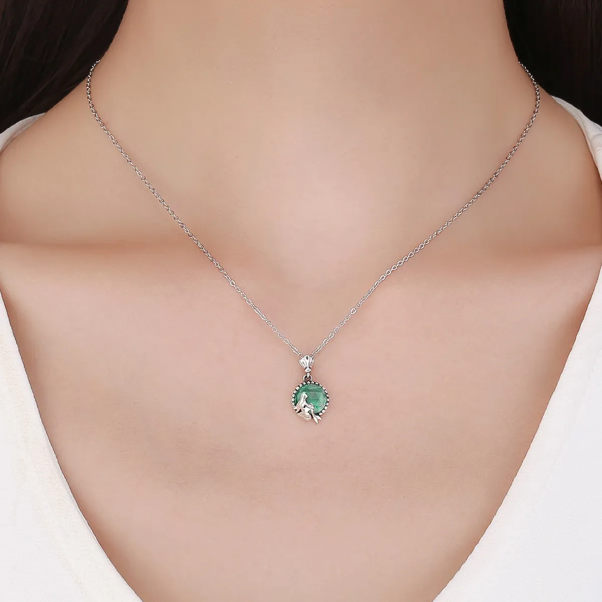 Pandora Style Sølv Love of Mermaid Halskjede - SCN262
