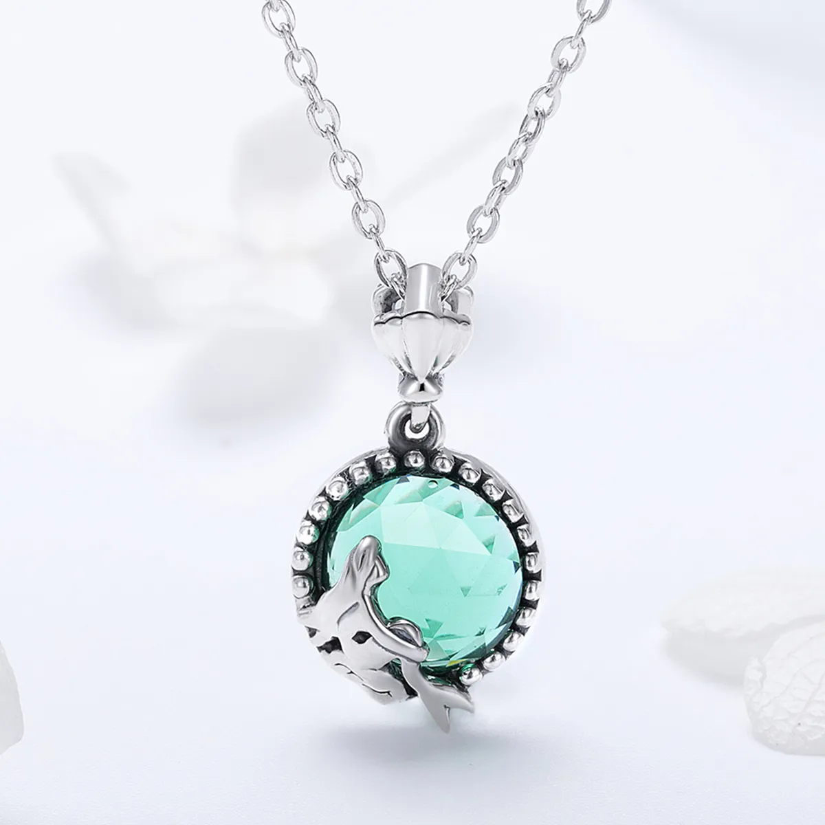 Pandora Style Sølv Love of Mermaid Halskjede - SCN262